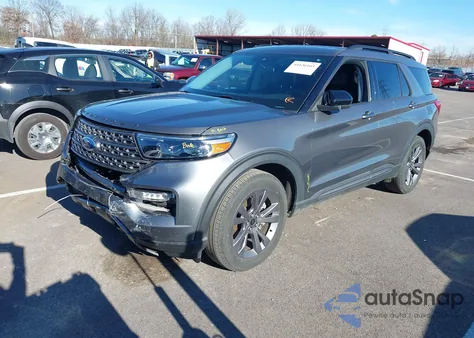 2023 Ford Explorer Xlt из США, поврежденный, VIN 1FMSK7DH3PGB73777